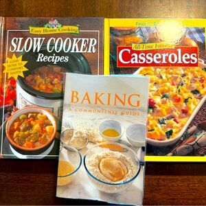 3 Cookbooks